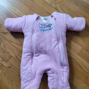 Large Magic Sleepsuit Pink Baby Sleep Sack
